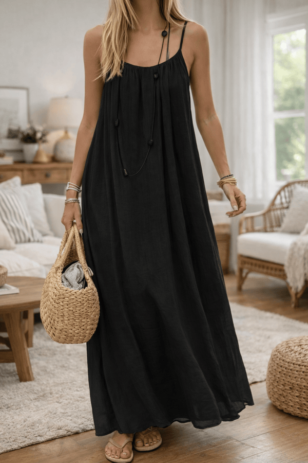De ParkLane™ Sunkissed Backless Maxi Jurk