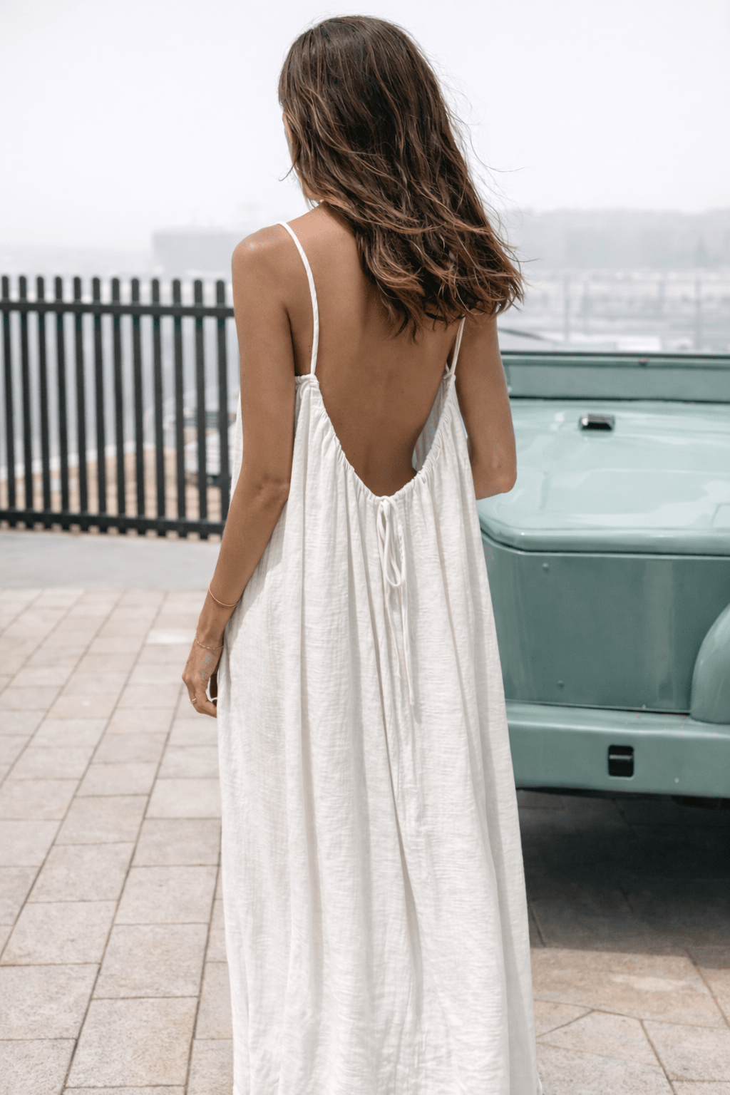 De ParkLane™ Sunkissed Backless Maxi Jurk