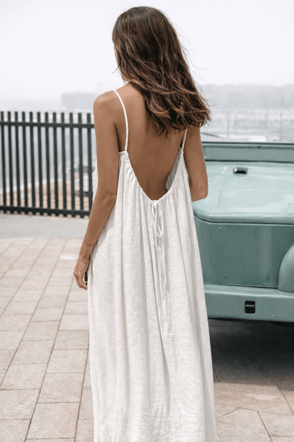 De ParkLane™ Sunkissed Backless Maxi Jurk