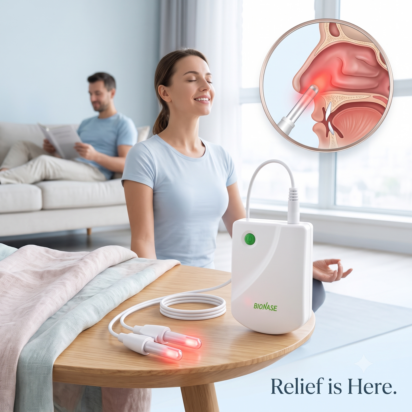 BioNase Red Light Therapy Device